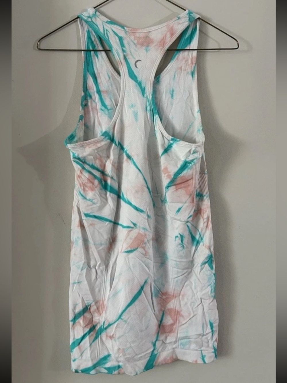 Zyia Spring Hendrix Seamless Workout Tank Top Size Small Tie Dye Soft Nylon - Picture 5 of 7
